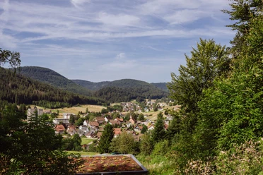 Blick auf Obertal