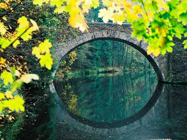 Brücke im Zschopautal