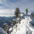 Skitour - Am Zahn über Kolbensattelhütte - am Gipfelgrat