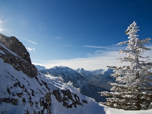 Skitour - Am Zahn über Kolbensattelhütte - am Gipfel