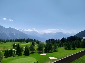 Bild Sommer Aussicht Golfplatz