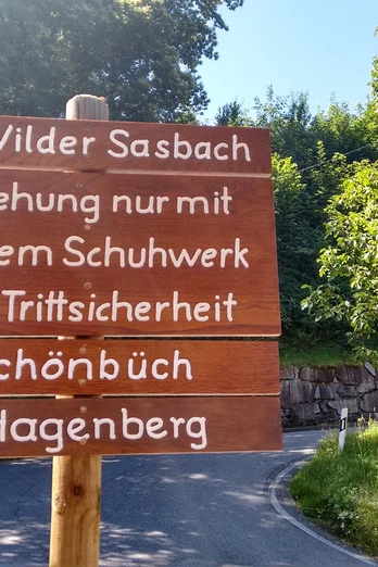 Wilder Sasbach Start-Wegweiser