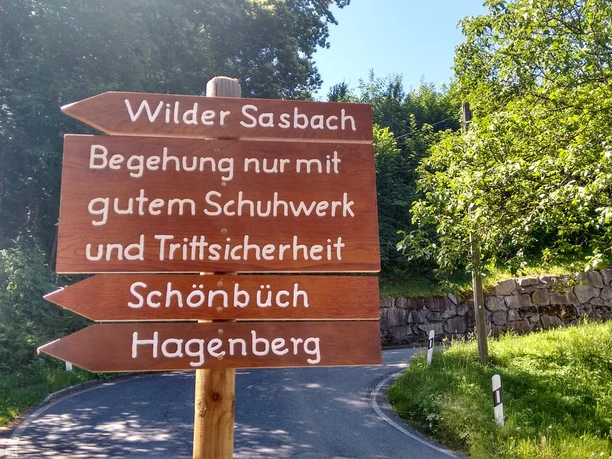 Wilder Sasbach Start-Wegweiser