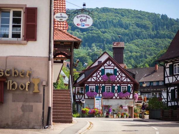 Fachwerk, Blumen & Schwarzwald