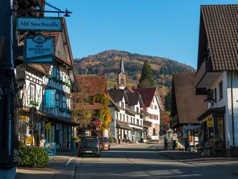 Ortskern Sasbachwalden, die Hauptstraße
