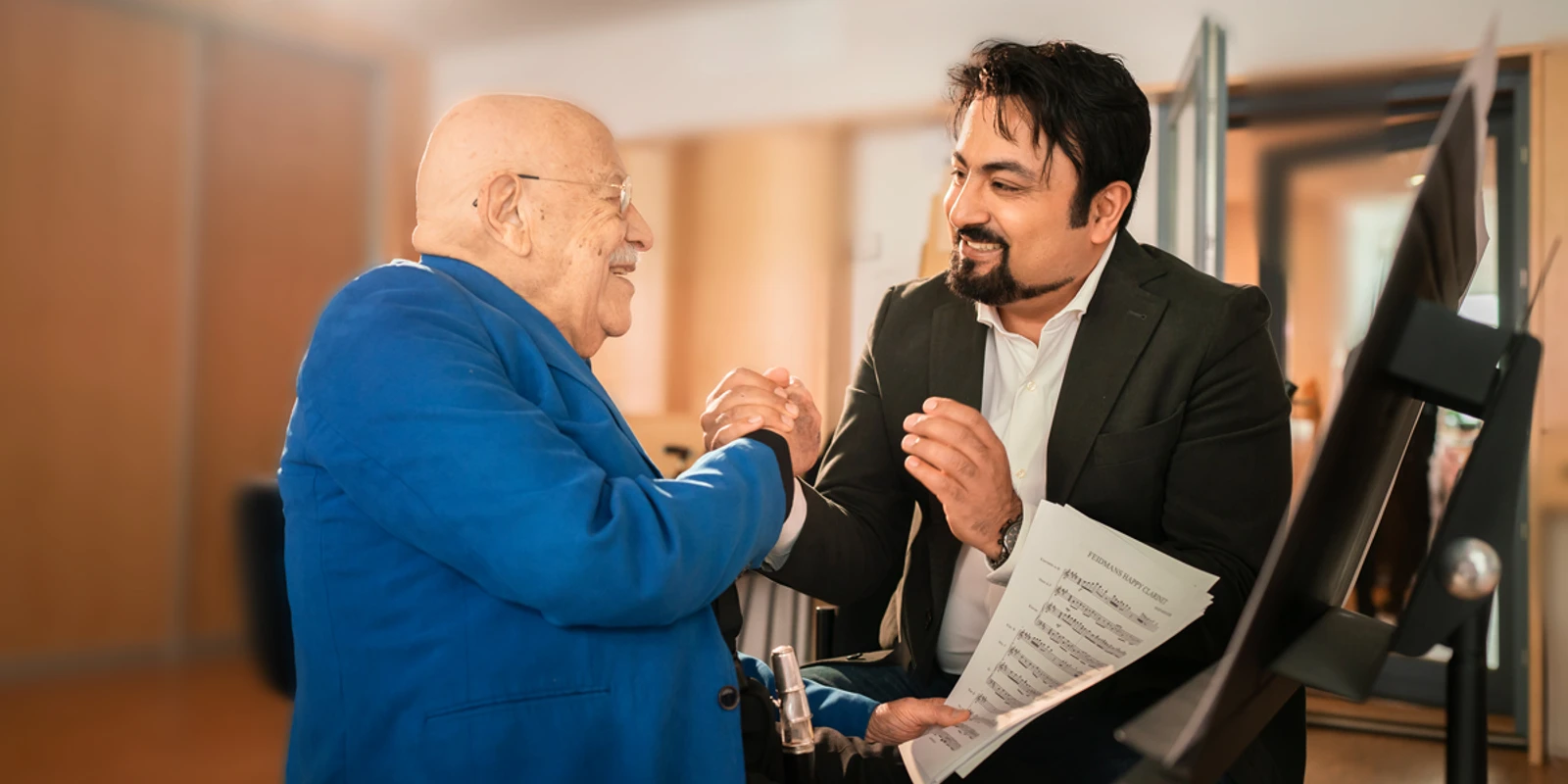 Giora Feidman und Majid Montazer