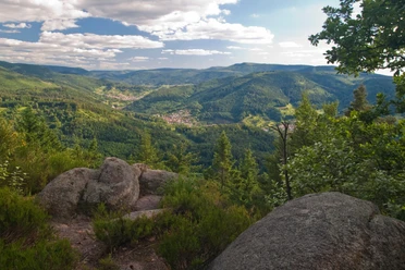 Blick ins Murgtal nahe Elsbethhütte