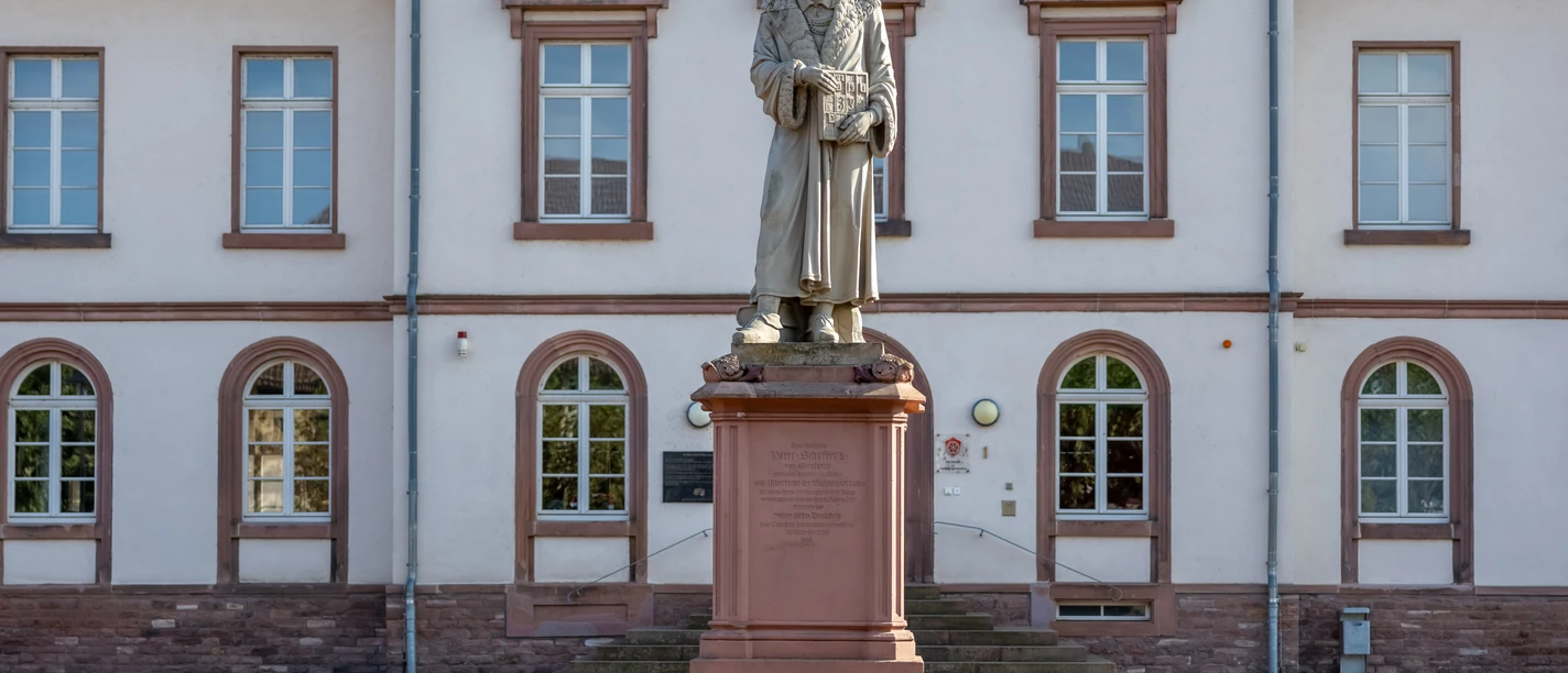 RheinMain Kreis Groß-Gerau Gernsheim Peter Schöffer Denkmal