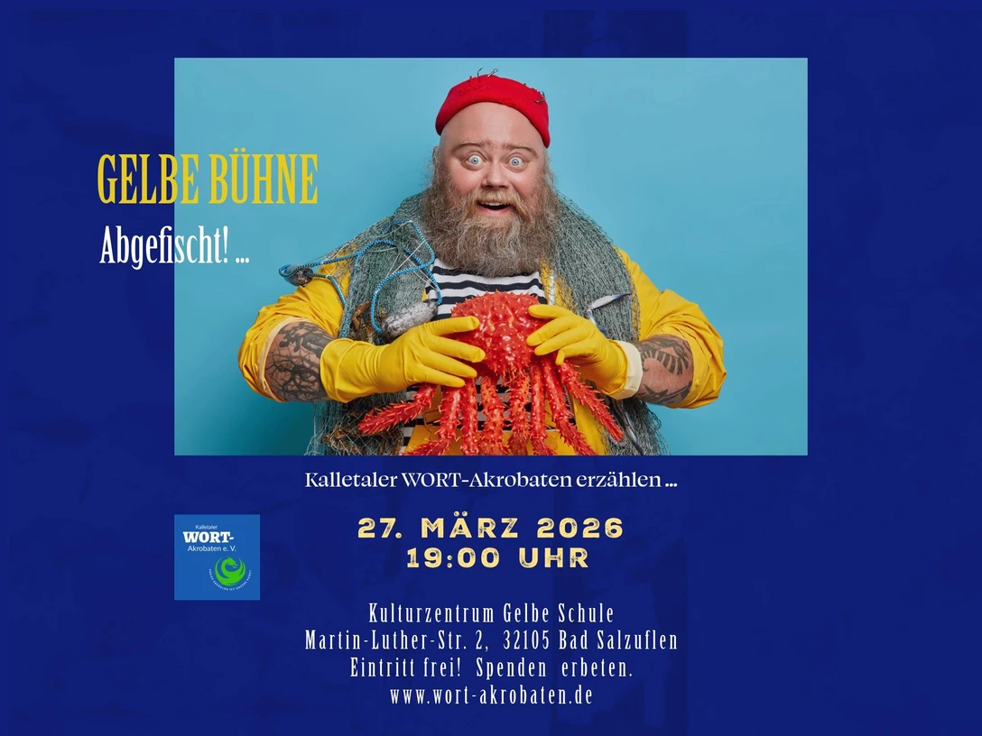 Abgefischt ... Poster A4 und FB-3