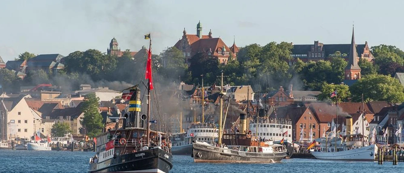 Dampf Rundum in Flensburg