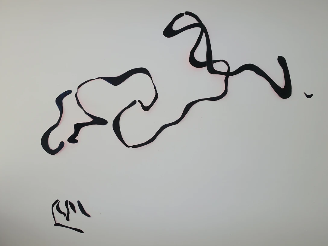 Anna Margrit Annen: Schrift(Zeichen) 3, 2025 (Copyright Künstlerin)