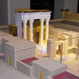 Jüdischer Tempel als Modell in der Ausstellung in Reichenbach