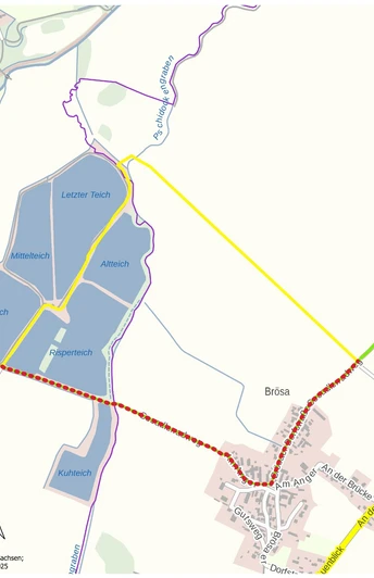 Umleitung Seeadlerrundweg