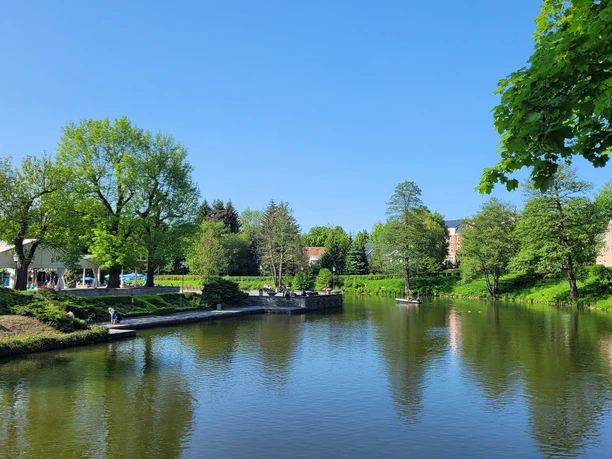 Gondelteich mit Bootsverleih