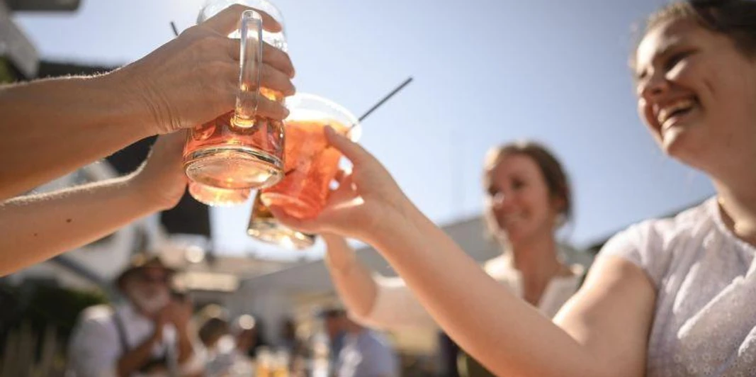 Brunnenfest Almabtrieb in Kruen