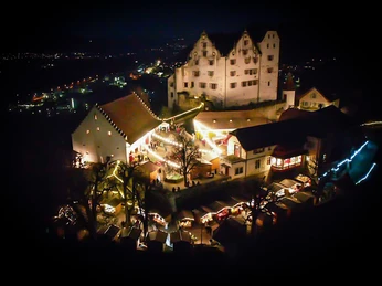 Wiehnachtsmaert schloss wildegg luftaufnahme