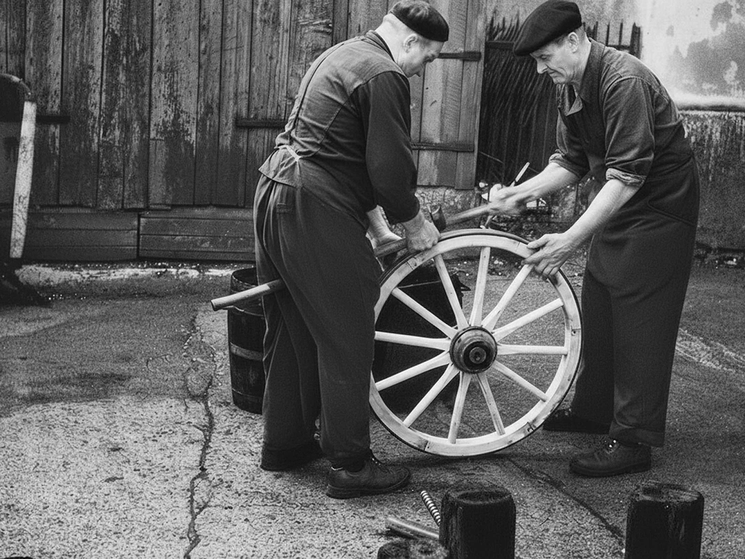 Ausstellung Chärnehus i dr Butig Schmied Einsiedeln Foto Franz Kälin senior