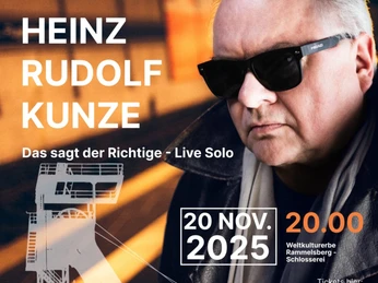 Plakat Heinz Rudolf Kunze Plakat Heinz Rudolf Kunze