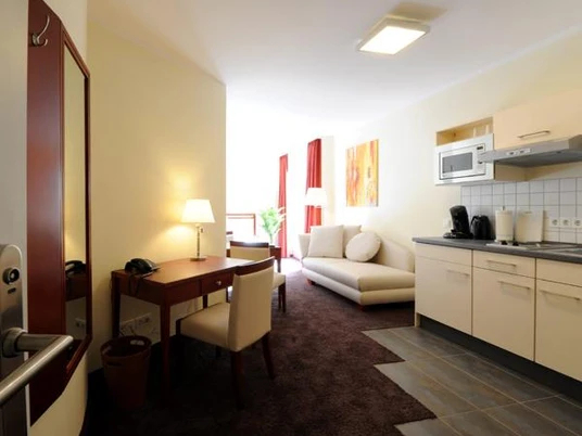 Zimmer SchlafGut Appartementhotel Leipzig