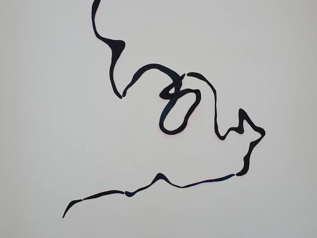 Anna Margrit Annen: Schrift(Zeichen) 1, 2025 (Coypright Künstlerin)