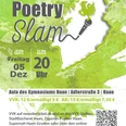Plakat, Stadt Haan, 3. Poetry Slam