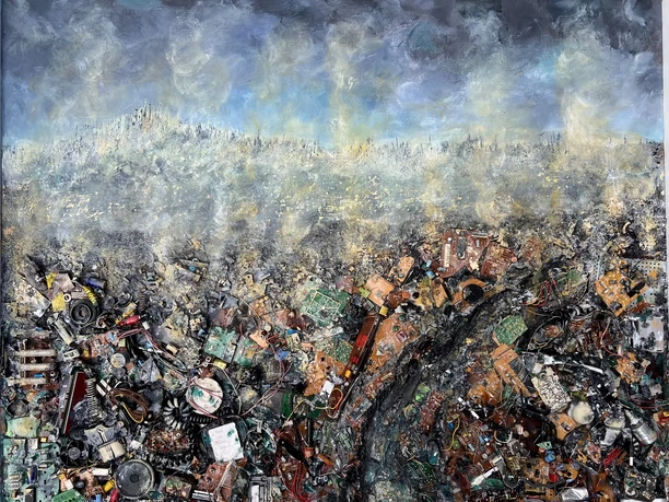 Collage , „Die Schatten der Technologie“.jpg