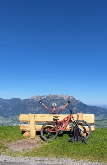 Pause mit schönster Aussicht