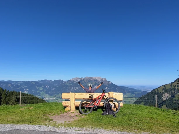 Pause mit schönster Aussicht
