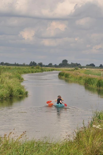 Kanufahrt auf der Hunte