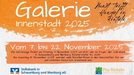 Rinteln Galerie Innenstadt Kurzplakat 2025