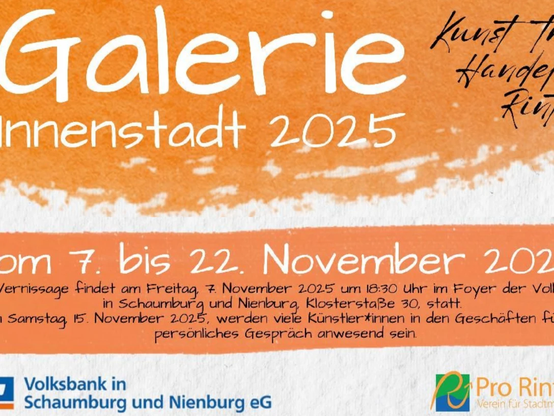 Rinteln Galerie Innenstadt Kurzplakat 2025 Rinteln Galerie Innenstadt Kurzplakat 2025