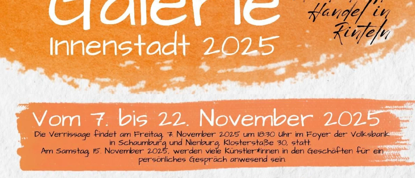 Rinteln Galerie Innenstadt Kurzplakat 2025 Rinteln Galerie Innenstadt Kurzplakat 2025
