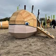 Wal auf Wenningstedter Spielplatz