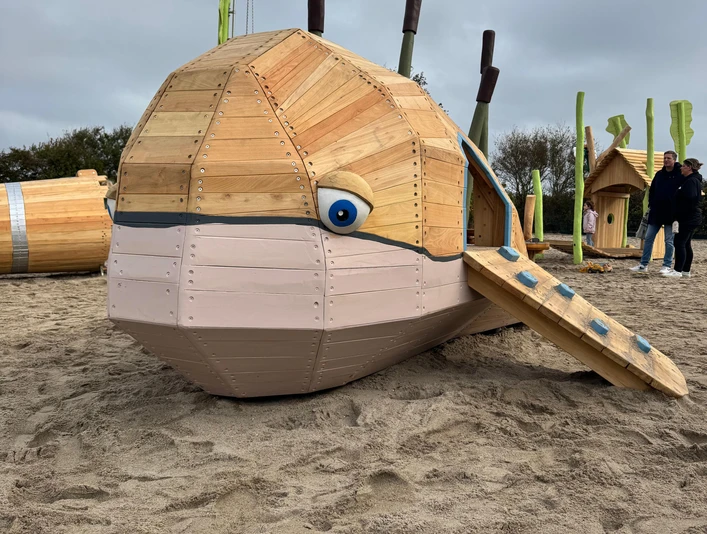 Wal auf Wenningstedter Spielplatz