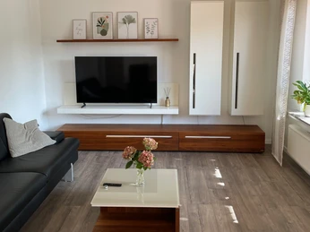 Ferienwohnung "Linde 28" - Wohnzimmer