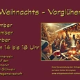 Holter Weihnachts - Vorglühen 2025 min-1.jpg Ankündigung des Holter Weihnachts-Vorglühens mit drei Terminen und einem Bild, auf dem trinken Menschen Glühwein und essen Bratwurst an einem festlich geschmückten Weihnachtsmarktstand.