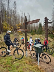Trailtech Mountainbiking - auf geführter Tour