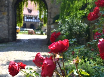 Hotel & Spa Wasserschloss Westerburg - Tor Hotel & Spa Wasserschloss Westerburg - Blick durchs Tor