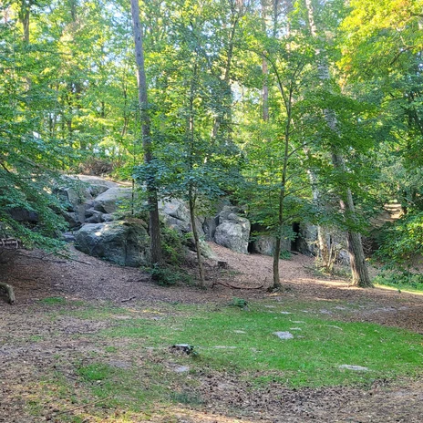 Die Drei Steine im Wolfsburger Stadtwald