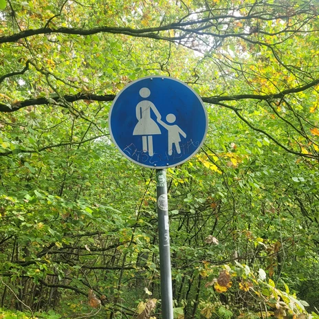 Schild im Vogelschutzgebiet Barnbruch