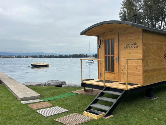 Saunaare Standort Hühneggkurve in Hilterfingen am Thunersee