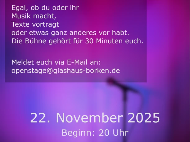 Glashaus-Open-Stage-Flyer