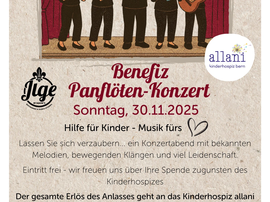 2025 11 30 Panflöte Benefizkonzert Flyer