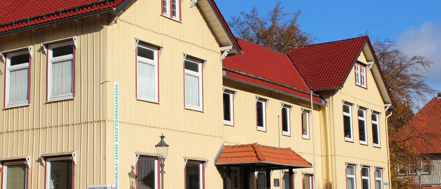 Altes Rathaus/ Glas u. Hüttenmuseum/ Bücherei in Wieda