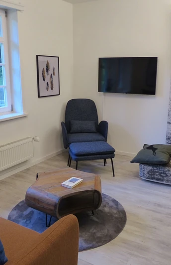 Waldhaus Staufenbergblick - Zorge - Wohnzimmer Waldhaus Staufenbergblick - Zorge - Wohnzimmer