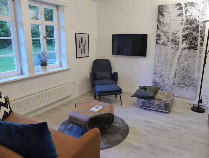 Waldhaus Staufenbergblick - Zorge - Wohnzimmer Waldhaus Staufenbergblick - Zorge - Wohnzimmer