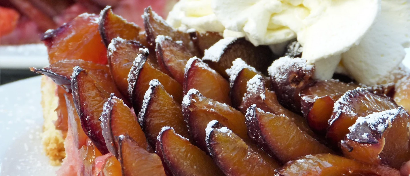 Kuchen im Moorbahncafé Kuchen im Moorbahncafé