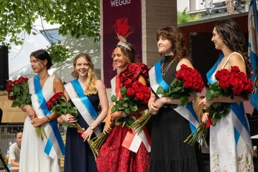 La reine et les princesses des roses 2025