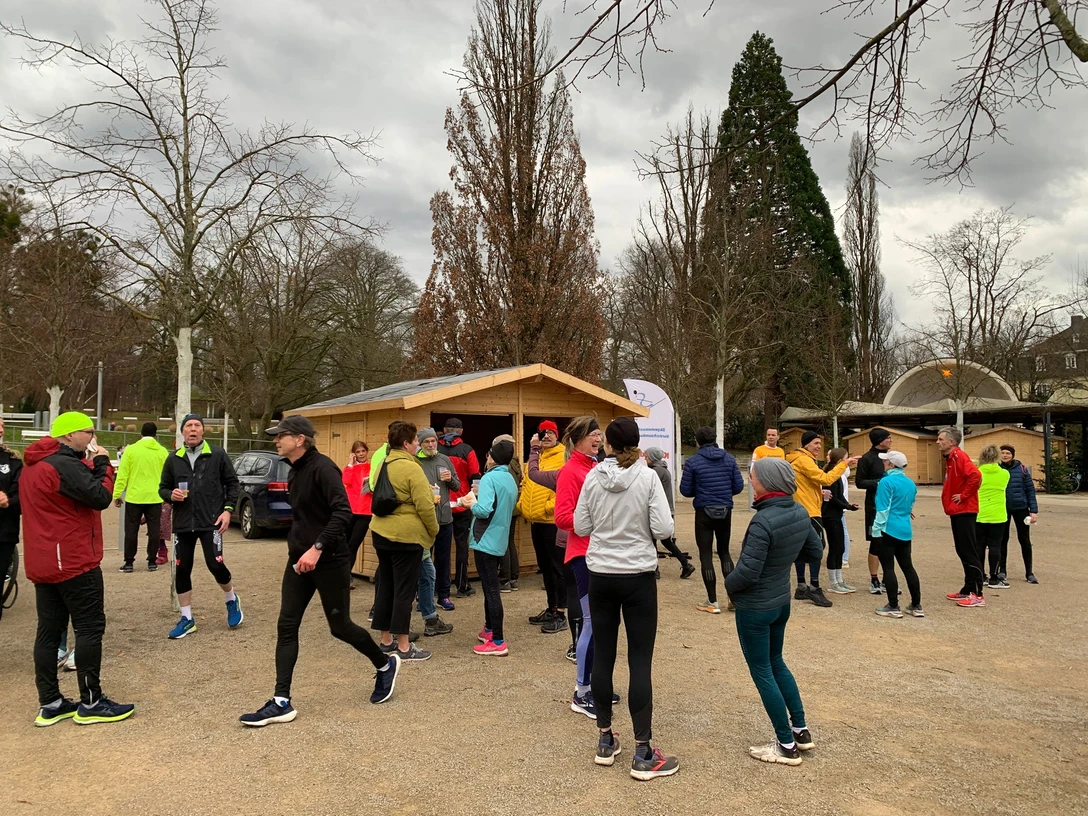 Silvesterlauf iim Kurpark Bad Nenndorf