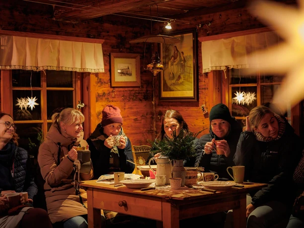 urige Waldarbeiterstube